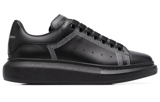 Buy Alexander McQueen Oversized Sneaker 'Embroidered - Black Silver' -  662639 WIA4V 1081 | GOAT